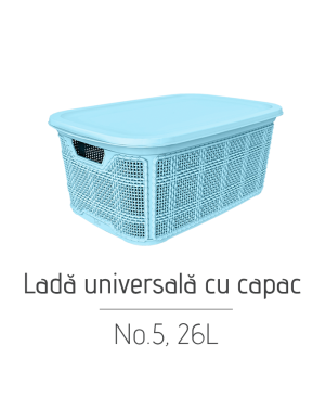 Ladă universală cu capac No.5 AK603, 26 L