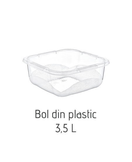 Bol din plastic AK327, 3.5 L