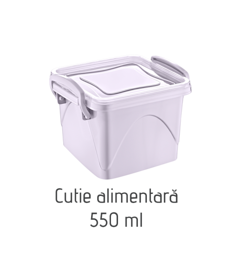 Cutie alimentară AK285, 550 ml