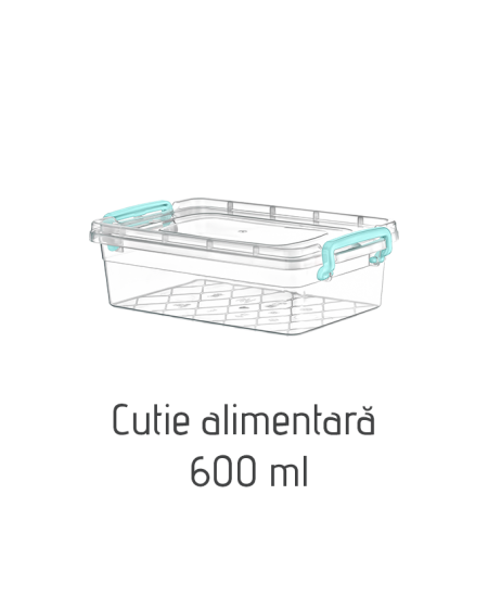 Cutie alimentară AK260, 600 ml