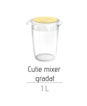 Cutie mixer gradat, 1L