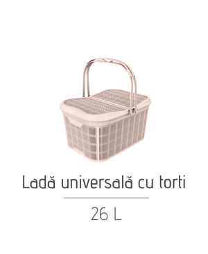 Ladă universală cu torți AK588, 26 L