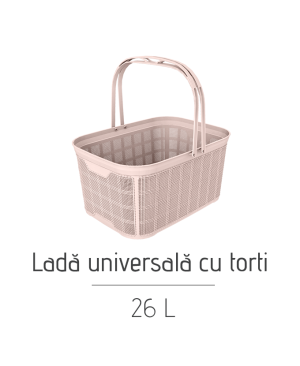 Ladă universală cu torți AK590, 26 L