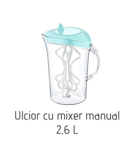 Ulcior cu mixer manual AK334, 2.6 L