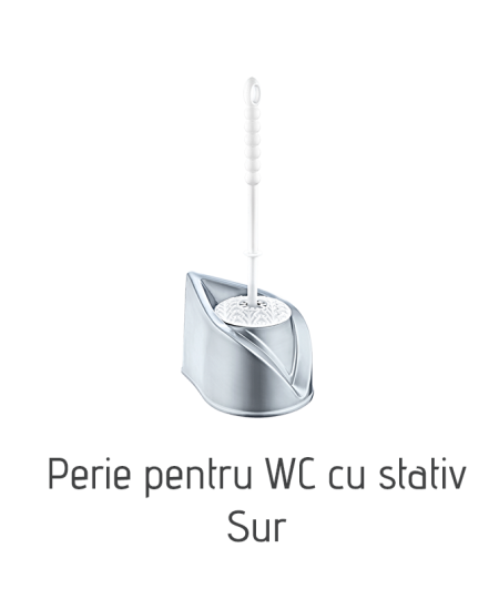 Perie pentru WC cu stativ AK171