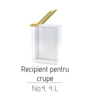 Recipient pentru crupe No.4, 4 L