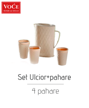 Set Ulcior+4 pahare VC104