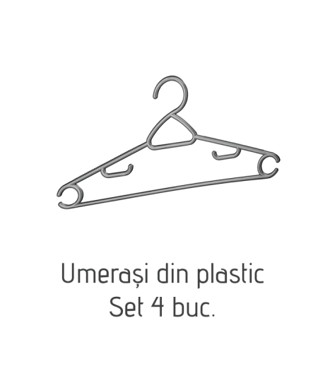 Umerași din plastic Set 4 buc. AK296