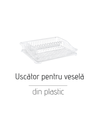 Uscător pentru veselă transparent AK543