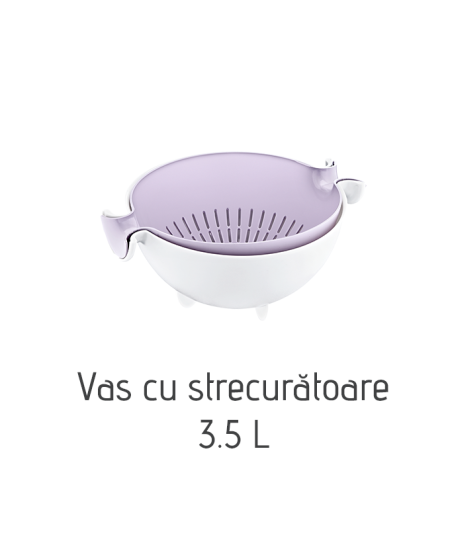 Vas cu strecurătoare AK358, 3.5 L