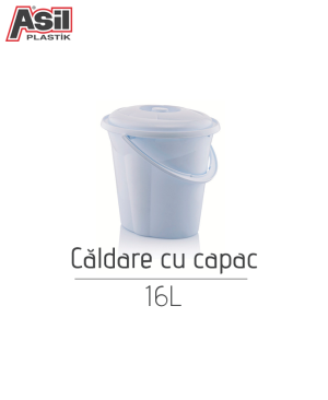 Căldare cu capac Asil435,16 L