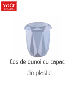 Coș de gunoi VC716, 10L