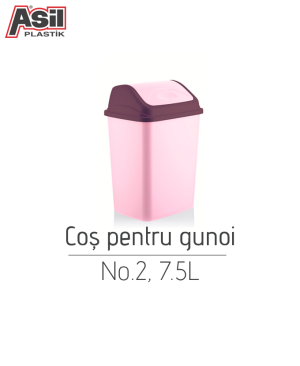 Coș de gunoi No.2 Asil292, 7.5L