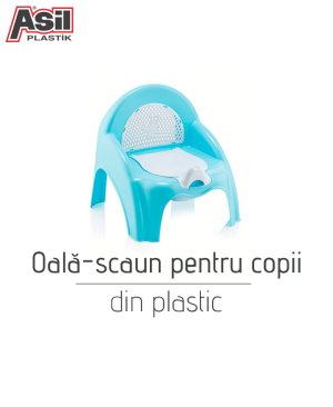 Oală-scaun din plastic Asil494