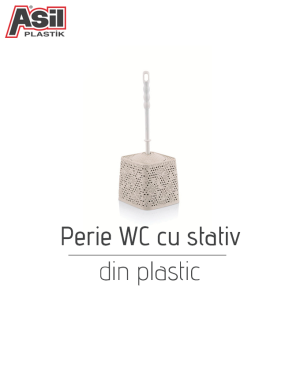 Perie pentru WC cu stativ Asil304