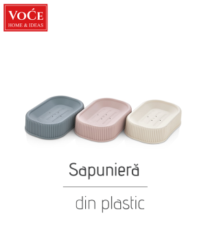 Sapunieră din plastic VC129