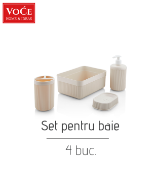 Set pentru baie VC133, 4 buc
