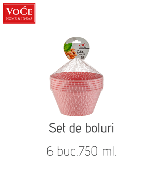 Set de boluri VC023 6buc. 750 ml