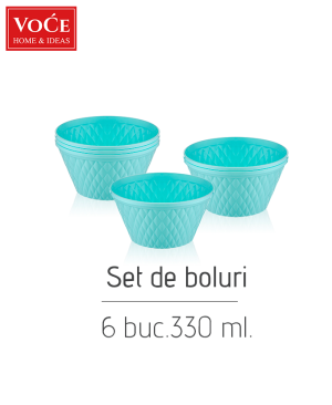 Set de boluri VC252 6buc. 330 ml