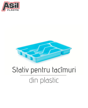 Stativ din plastic pentru tacîmuri Asil162