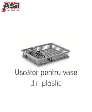 Uscător din plastic pentru vase Asil160