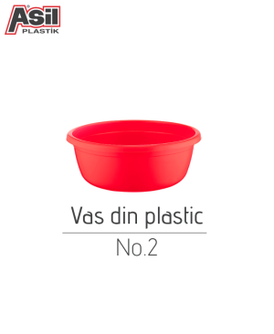 Vas din plastic No.2 Asil105