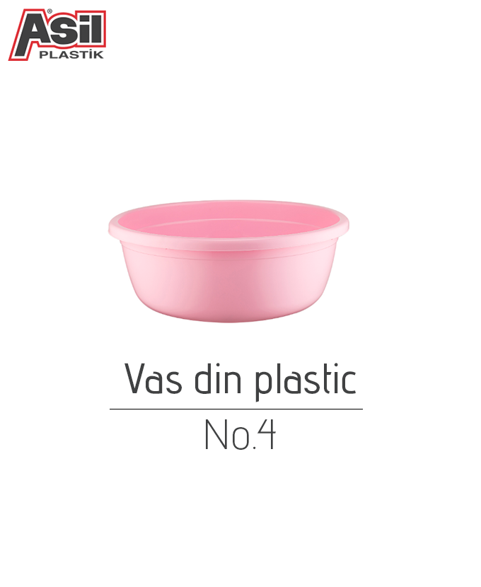 Vas din plastic No.4 Asil107