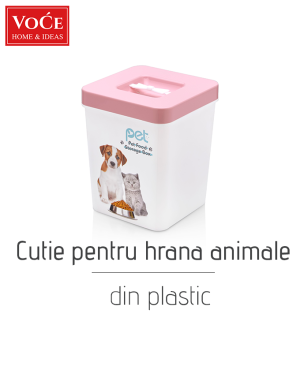 Cutie din plastic pentru hrana animalelor VC400