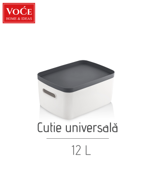 Cutie universală din plastic VC825, 12 L