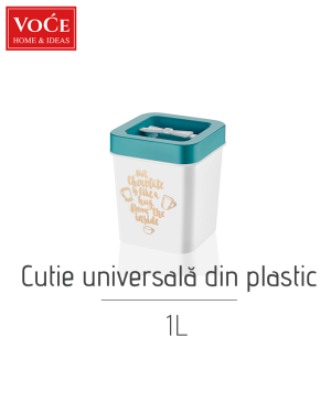 Cutie universală din plastic VC420, 1L