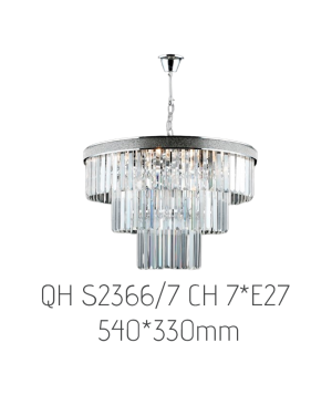 Corp de iluminat QH S2366/7 CH 7*E27 540*330mm