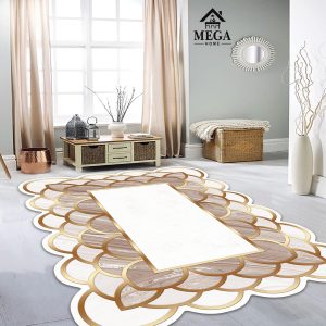 Covor Digital *white and gold*