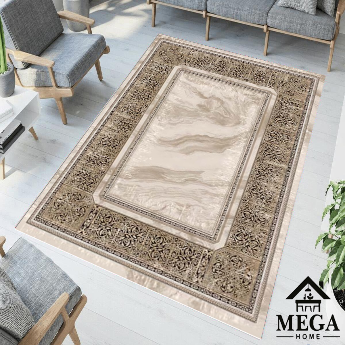 Covor Digital *brown*