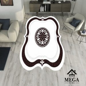 Covor Digital *dark brown-gold*