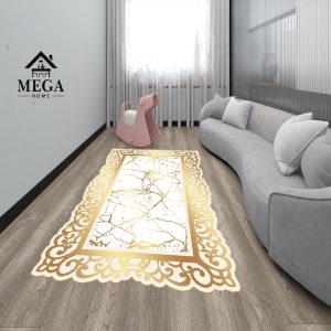 Covor Digital *white and gold*