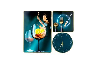 Ceas de perete Tablou *BB60083* SC32-16