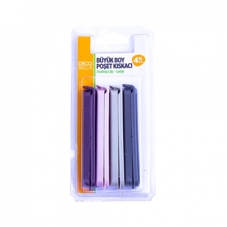 Clemă de etanșare (4 bucăți) DecoBella