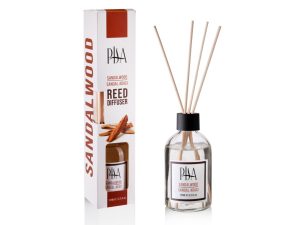 Odorizant pentru încăperi cu bețișoare din bambus Pisa Sandal, 110 ml