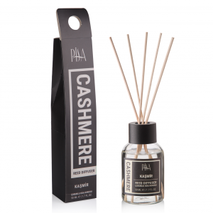 Odorizant pentru încăperi cu bețișoare din bambus Pisa Cashmere, 50 ml