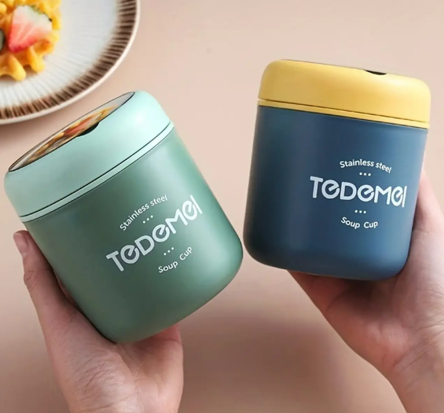 Termos pentru mâncare dublu 1,13 L TEDEMEI - imagine 4