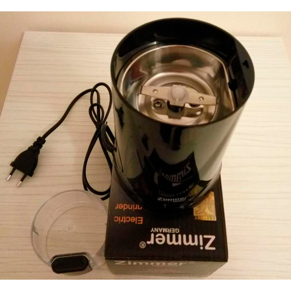 Râșniță Zimmer ZM-603 – 150W, 70g, pentru cafea, nuci și condimente - imagine 2