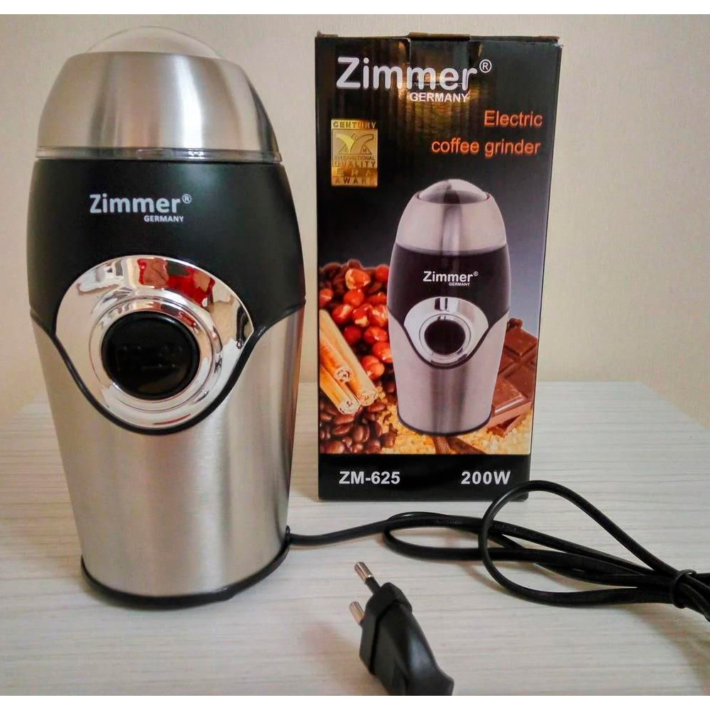 Râșniță de cafea Zimmer ZM-625 – 200W, 70g, pentru cafea, nuci și condimente