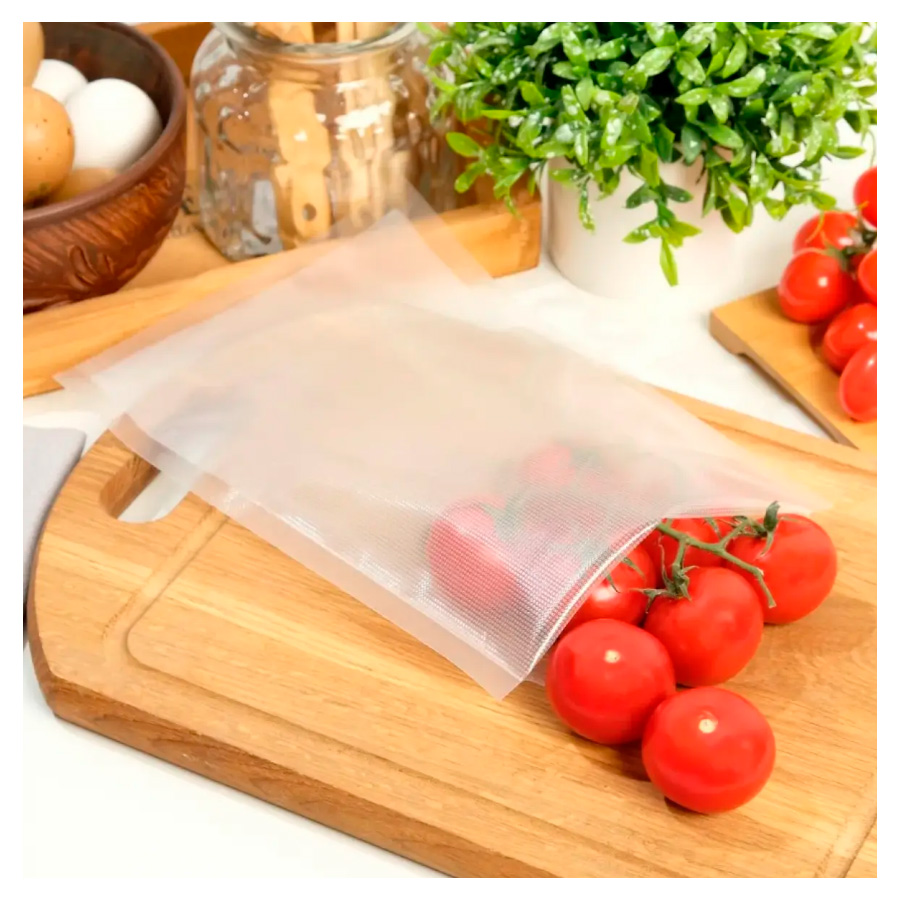 Sac pentru aparat de ambalare vacum – 15×25 cm, 10 bucăți