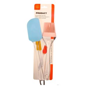 Set pensulă + lopoțică din silicon King Gary 